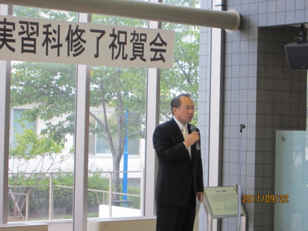 小田海事科学研究科長挨拶