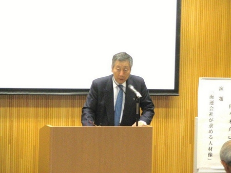 平成22年度評議会、西原会長挨拶